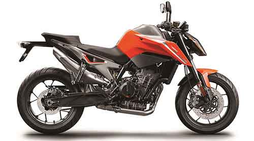KTM 790 Duke motorbike