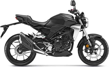Honda Hornet CB 300R motorbike